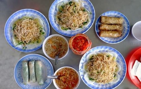 Món bánh bèo có lúm đồng tiền của má