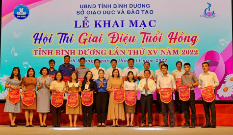 Khai mạc Hội thi "Giai điệu tuổi hồng" tỉnh Bình Dương lần thứ XV