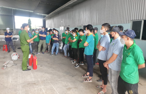 Bảo đảm an toàn phòng cháy chữa cháy tại cơ sở chế biến gỗ: Chủ động phòng ngừa, khắc phục nguy cơ cháy nổ từ xa