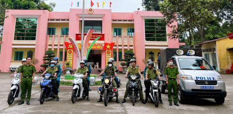 Công an xã Lai Hưng, huyện Bàu Bàng: Ra quân cao điểm tấn công, trấn áp tội phạm