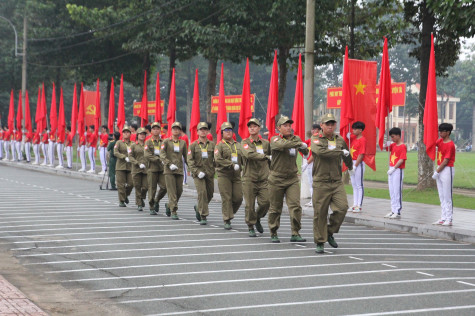 33 đơn vị tham gia hội thao thể thao quốc phòng học sinh THPT tỉnh Bình Dương năm 2022