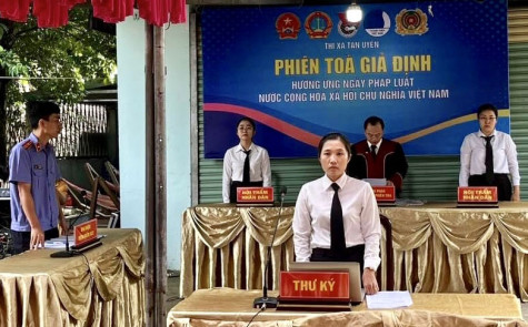 Thị đoàn Tân Uyên: Triển khai chuỗi Phiên tòa giả định