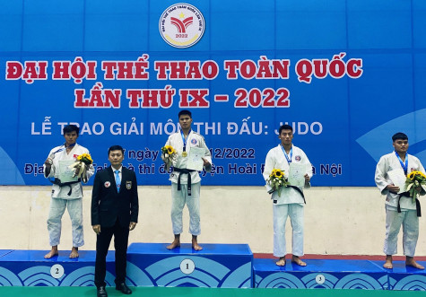 Judo mang về tấm huy chương vàng thứ 4 cho đoàn Thể thao Bình Dương