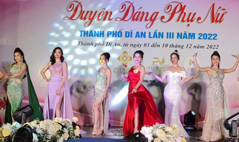 Hội thi “Duyên dáng phụ nữ” TP.Dĩ An lần III năm 2022: Tôn vinh nét đẹp phụ nữ Việt Nam