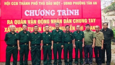 Hội cựu chiến binh Tp.Thủ Dầu Một: “Gần cơ sở, sát hội viên”