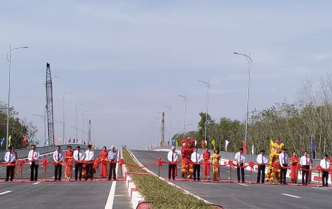 Khánh thành công trình xây dựng đường và cầu kết nối tỉnh Bình Dương và tỉnh Tây Ninh