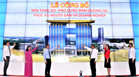 Ra mắt ứng dụng Bình Dương Số phục vụ người dân, doanh nghiệp