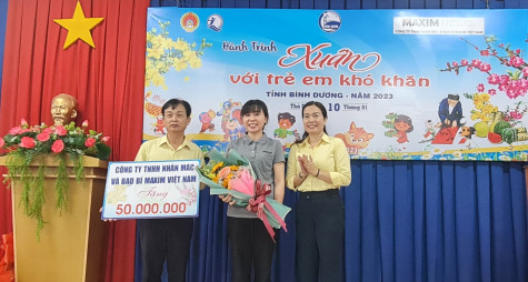 Xuân với trẻ em khó khăn