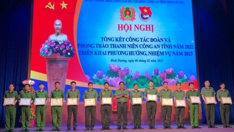 Đoàn thanh niên Công an tỉnh: Đơn vị xuất sắc trong công tác Đoàn và phong trào thanh thiếu nhi