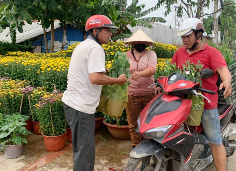 Rộn ràng chợ truyền thống, phố hoa xuân