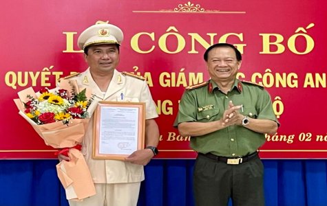 Công an tỉnh: Điều động, bổ nhiệm hàng loạt lãnh đạo cấp phòng và tương đương