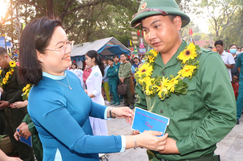 Hoàn thành 100% chỉ tiêu giao quân năm 2023