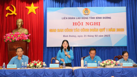 Công đoàn tỉnh tập trung thực hiện cao độ để hoàn thành các chỉ tiêu năm 2023