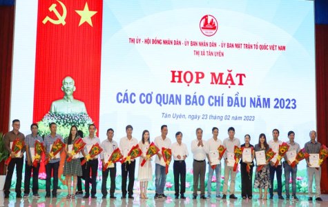 TX.Tân Uyên: Họp mặt các cơ quan báo chí đầu năm 2023