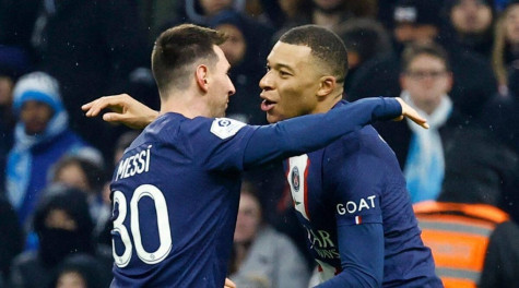 Messi, Mbappe giúp PSG thắng đậm Marseille