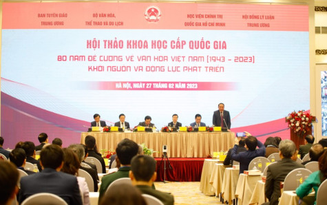 Hội thảo khoa học cấp quốc gia 80 năm Đề cương về văn hóa Việt Nam: Khởi nguồn và động lực phát triển