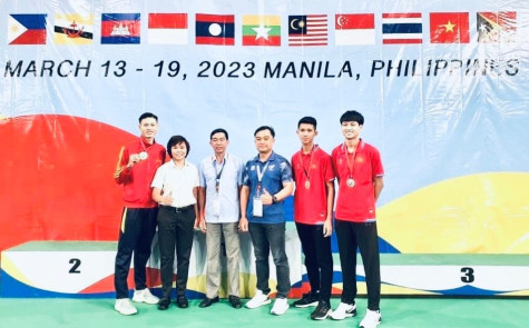 Karate Bình Dương thắng lớn tại giải vô địch Đông Nam Á 2023