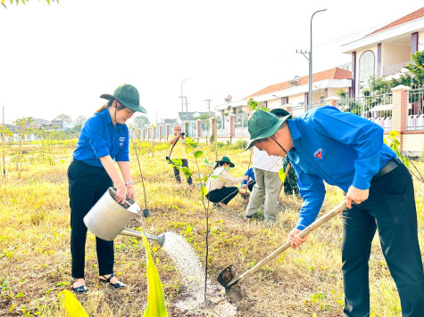 Ra quân hưởng ứng “Ngày cao điểm tình nguyện xây dựng đô thị văn minh”