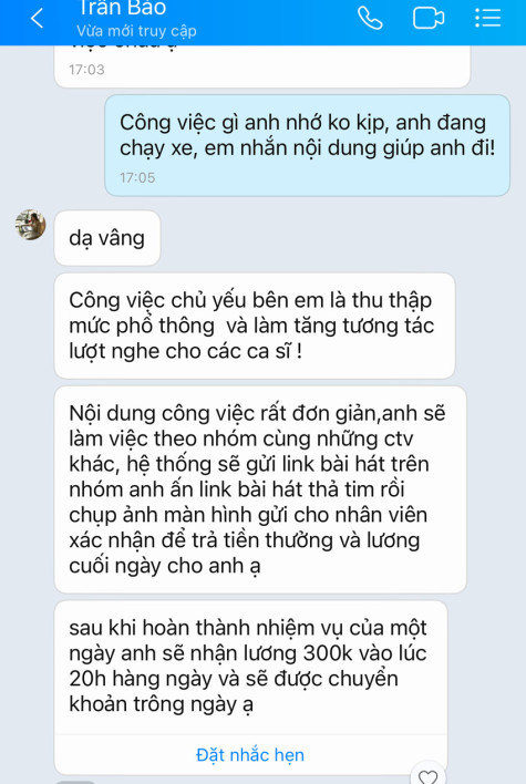 Ngồi nhà “đánh giá phim”, “nghe nhạc” vẫn có lương: Cảnh giác với chiêu lừa đảo mới!