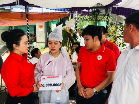 Hội Chữ thập đỏ tỉnh: Thăm hỏi, hỗ trợ gia đình có 3 người tử vong do điện giật