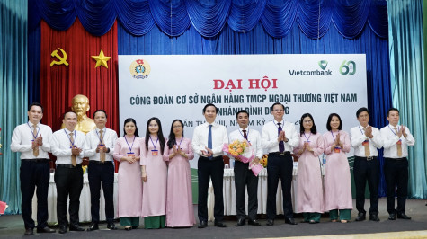 Công đoàn cơ sở Vietcombank Bình Dương: Đoàn kết, nỗ lực vượt khó hoàn thành mục tiêu, nhiệm vụ được giao