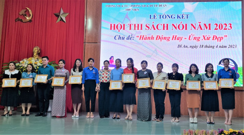 TP.Dĩ An: Sôi nổi các hoạt động chào mừng Ngày Sách Việt Nam