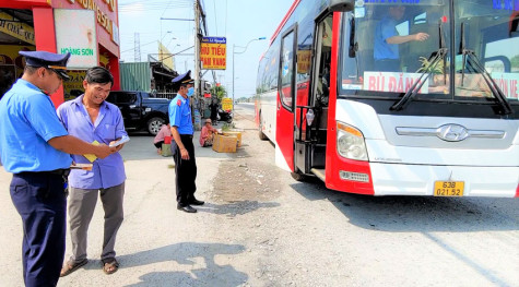 Tập trung chấn chỉnh tình trạng “xe dù, bến cóc” các tuyến trọng điểm của TP.Thủ Dầu Một, TP.Thuận An