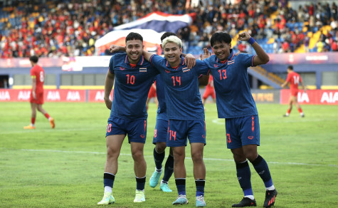 SEA Games 32: U22 Thái Lan thắng dễ U22 Singapore 3-1