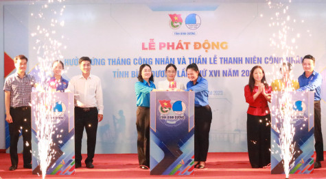 Nhiều hoạt động thiết thực tại lễ phát động Tháng Công nhân và Tuần lễ thanh niên công nhân 2023