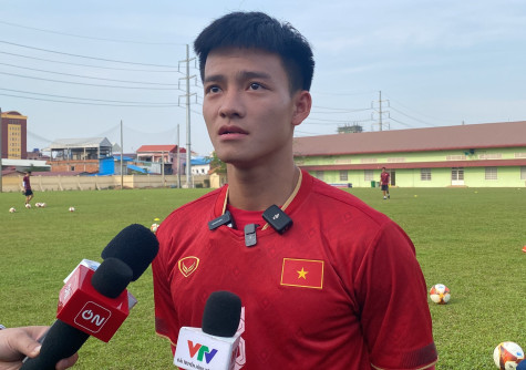 Tiền vệ Thanh Nhàn: “U22 Việt Nam tự tin giành chiến thắng trước U22 Malaysia”