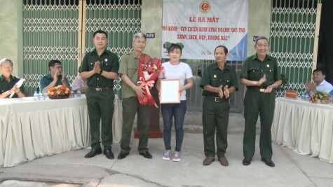 TP.Thủ Dầu Một: Ra mắt mô hình “Cựu chiến binh kinh doanh nhà trọ xanh, sạch, đẹp, không rác”