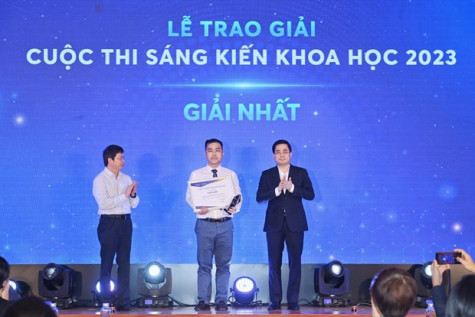 Tìm ra chủ nhân giải thưởng Cuộc thi sáng kiến khoa học 2023