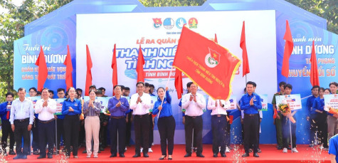 Chiến dịch Thanh niên tình nguyện hè năm 2023: Ngày, tháng của thanh xuân sôi nổi