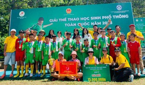 Quả ngọt của thể thao học đường Bình Dương