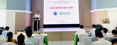 WHO tập huấn sốt xuất huyết tại Bình Dương