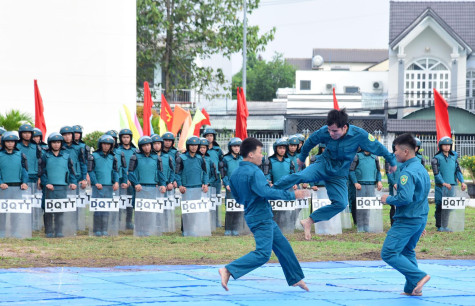 Lực lượng vũ trang tỉnh: Sôi nổi phong trào thi đua yêu nước