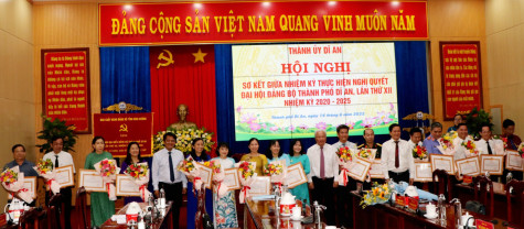 Đảng bộ TP.Dĩ An: 41/45 chỉ tiêu đạt và vượt Nghị quyết nhiệm kỳ 2020 - 2025 đề ra