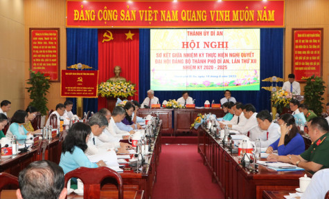 Đảng bộ Tp.Dĩ An: Phát huy tinh thần đoàn kết, sáng tạo, hoàn thành tốt các mục tiêu, nhiệm vụ nghị quyết đại hội đã đề ra