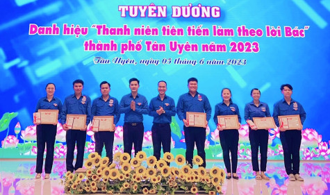 Thành đoàn Tân Uyên: Học tập chuyên đề làm theo Bác năm 2023