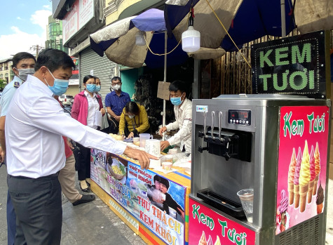 Bảo đảm an toàn thực phẩm tại các điểm thi