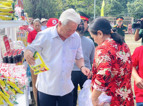 TP.Dĩ An: 150 gia đình chính sách, khó khăn được hỗ trợ đi “chợ 0 đồng”