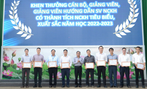 Trường Đại học Thủ Dầu Một: Lan tỏa tinh thần nghiên cứu khoa học và phục vụ cộng đồng