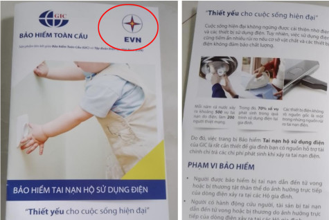 Thông cáo báo chí về việc sử dụng trái phép nhãn hiệu của Tập đoàn Điện lực Việt Nam (EVN)