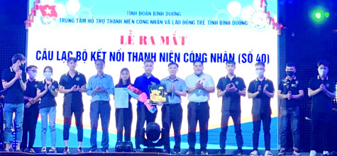 Ra mắt mô hình “Điểm hẹn thanh niên công nhân”