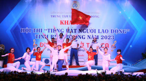 Hội thi “Tiếng hát người lao động” Bình Dương năm 2023: Điểm hẹn lý tưởng sau giờ tan ca