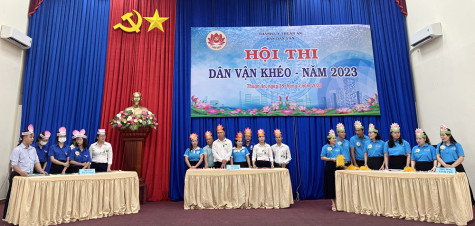 TP.Thuận An: 15 đội tham gia hội thi “Dân vận khéo” năm 2023