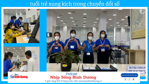 NHỊP SỐNG BÌNH DƯƠNG: Tuổi trẻ xung kích trong chuyển đổi số