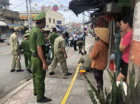 Quyết tâm giữ vững tuyến đường “kiểu mẫu” về trật tự đô thị