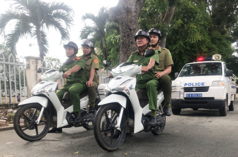 Tăng cường tuần tra, phòng ngừa tội phạm ở địa bàn giáp ranh