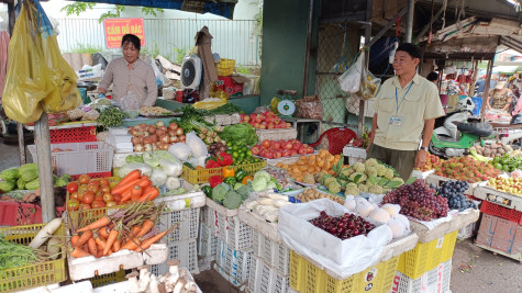 Văn minh thương mại với mô hình “chợ không rác”